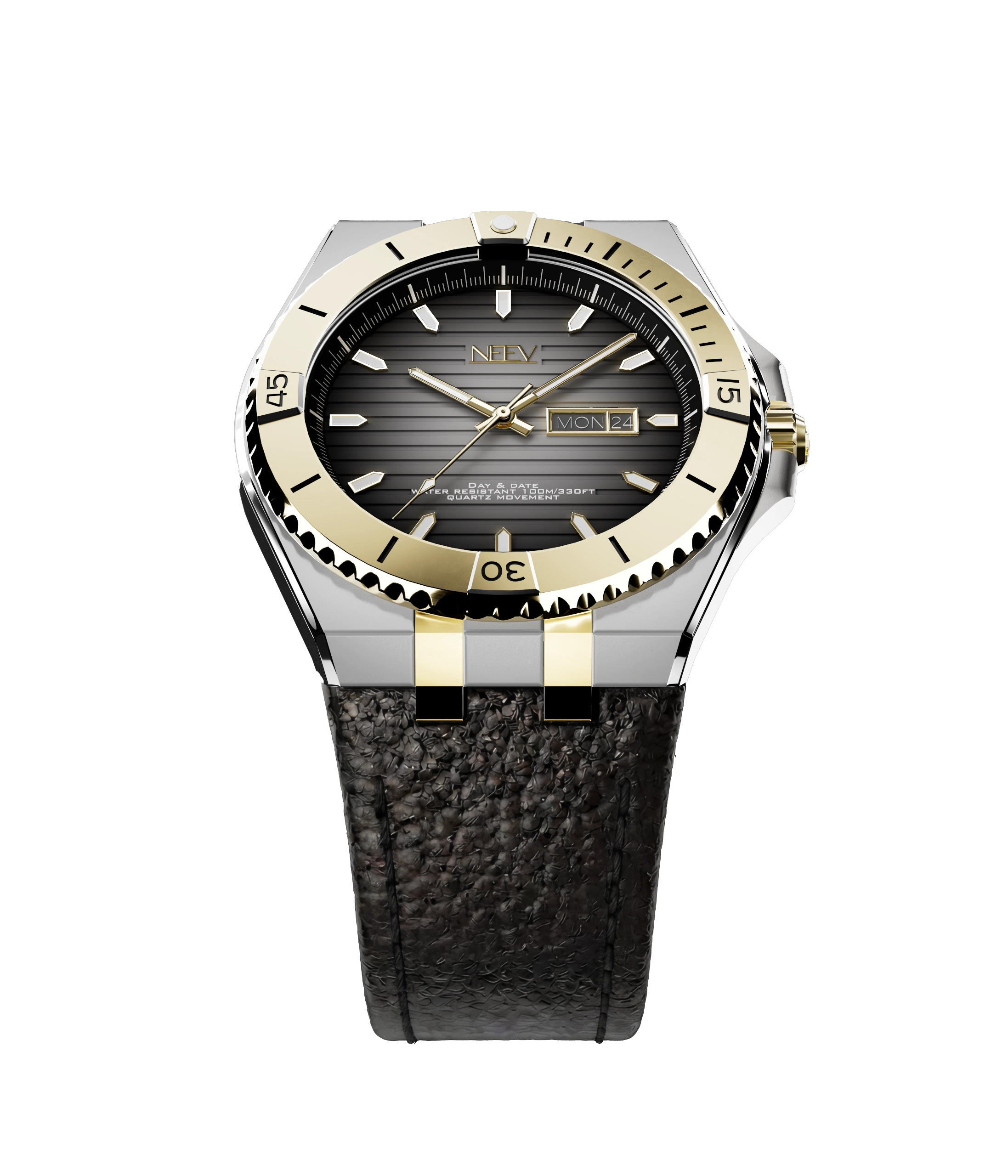 Hackler | Leder Zwart