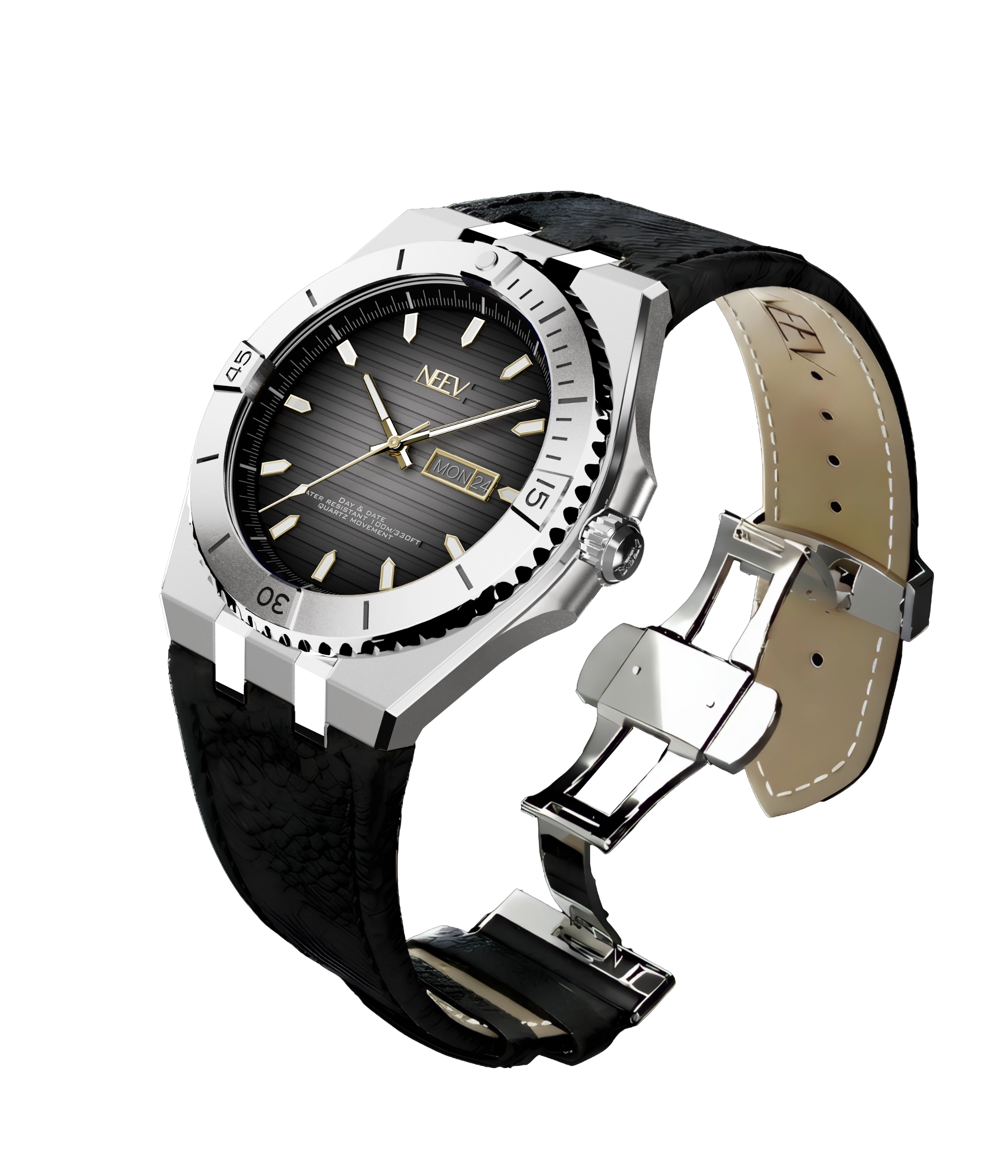 Miller | Leder Zwart