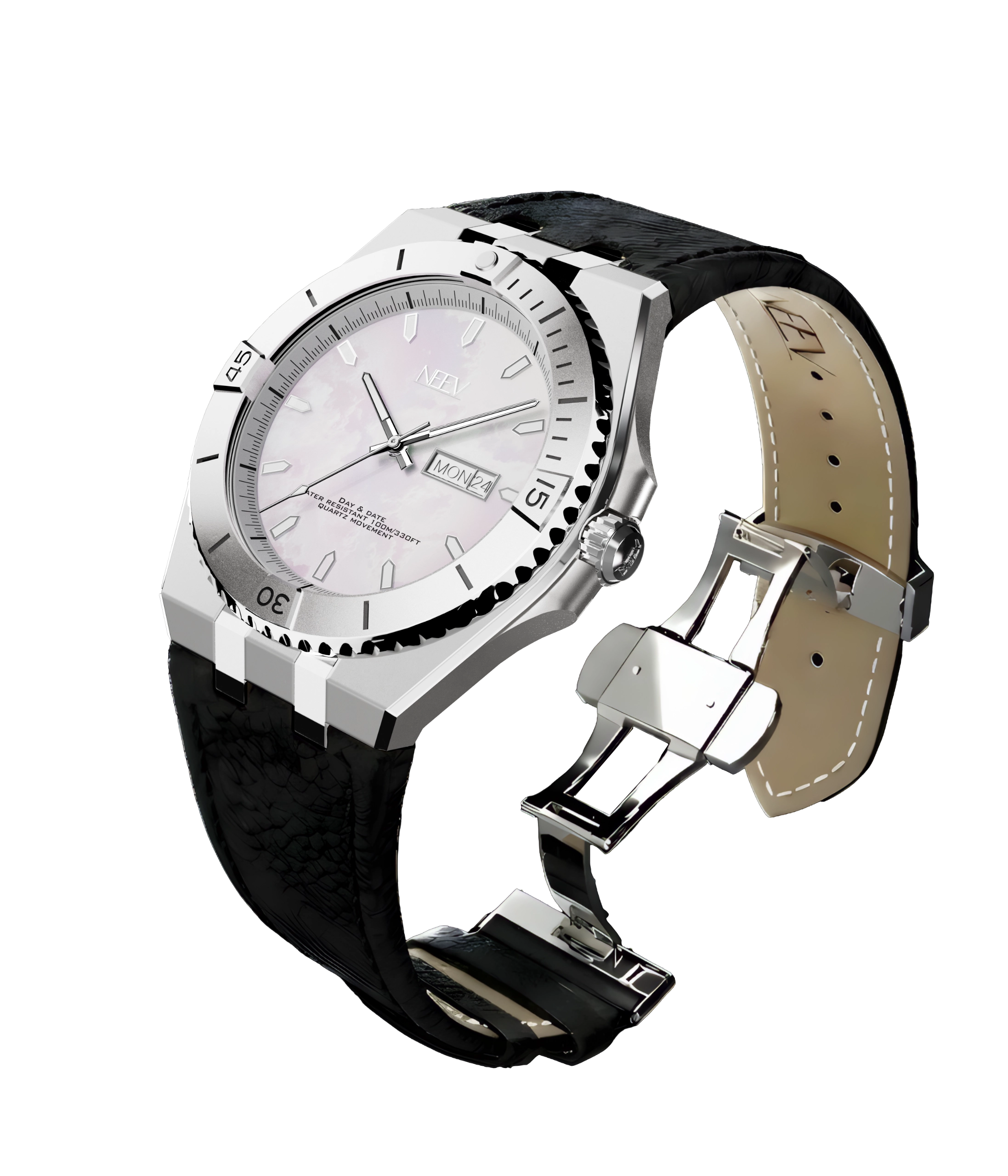 Seagull | Leder Zwart
